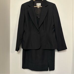 Hugo Buscati | Black Blazer and Dress Set